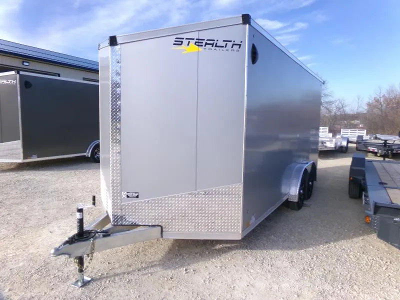 2026 Stealth Trailers 7.5 x 16 x 7 COBRA Enclosed Cargo with 7K GVWR, Transition Flap on Ramp, Rear Stabilizer Jacks Cargo / Enclosed Trailer
