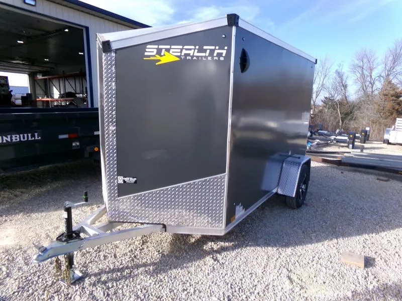 2026 Stealth Trailers 6 x 10 x 6.5 COBRA Enclosed Cargo with 2,990 lb. GVWR and Transition Flap on Ramp Cargo / Enclosed Trailer