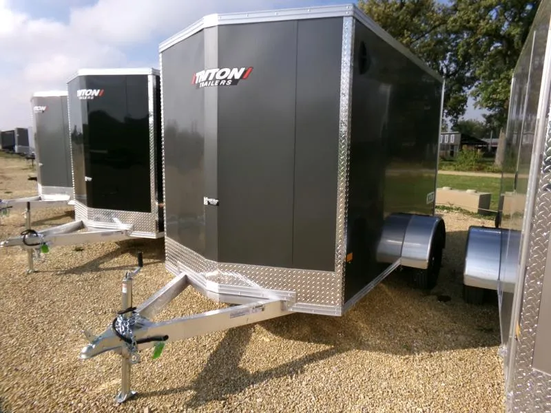 2026 Triton Trailers 6' x 10' x 6'4" XLT Single Axle Cargo with Steel Rims and 2,990 lb. GVWR Cargo / Enclosed Trailer