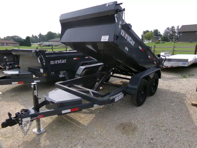2026 Norstar 60 x 10 DCB Utility Dump with 7,000 lb. GVWR Dump Trailer
