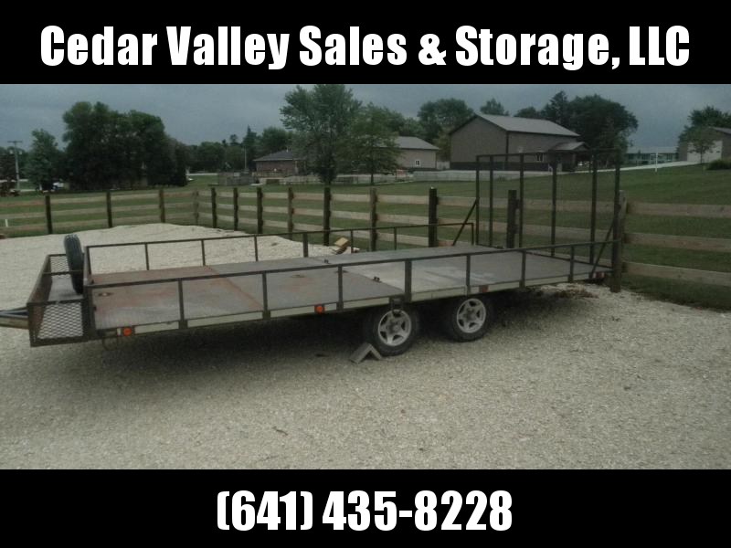 2011 Homemade 98x16 Tandem Utility Trailer 2011 Homemade 98x16 Tandem Utility Trailer