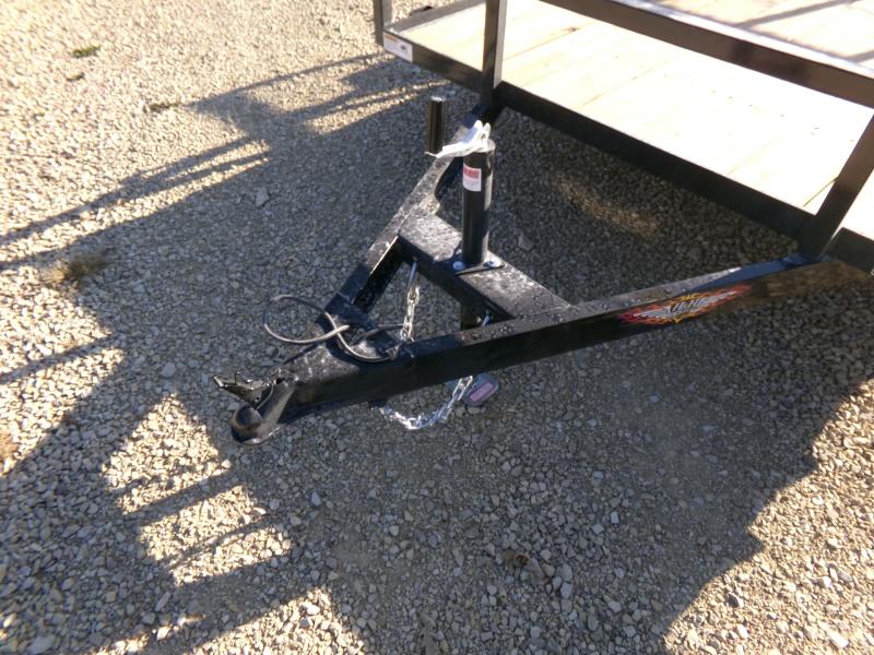 2025 H and H Trailer 82X12 Rail Side Utility Trailer 3K (H8212RS030
