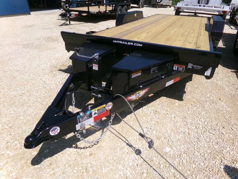 2025 H and H Trailer 82 x 20 Electric Tilt Speed Car Hauler with 7K GVWR Car Hauler