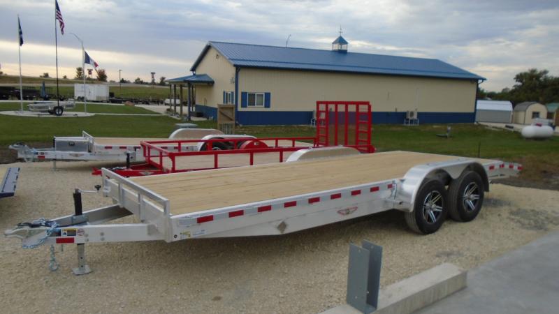 2023 H and H Trailer 82x18+2 Aluminum Car Hauler Trailer 10K (H8220HDAD-100) Car / Racing Trailer 2023 H and H Trailer 82x18+2 Aluminum Car Hauler Trailer 10K (H8220HDAD-100) Car / Racing Trailer
