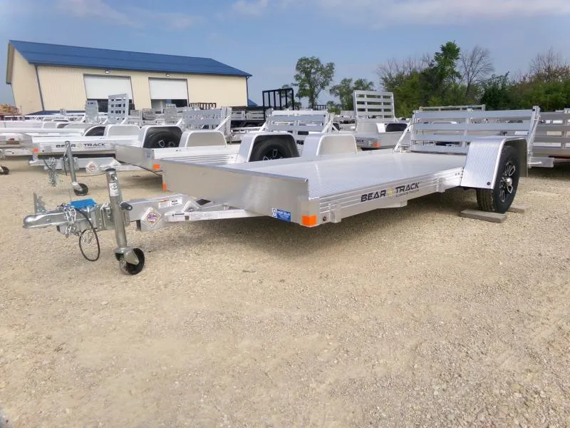 2026 Bear Track 65 x 144S Aluminum Utility Trailer, Bi-Fold Tailgate and 2200 # GVWR Utility Trailer