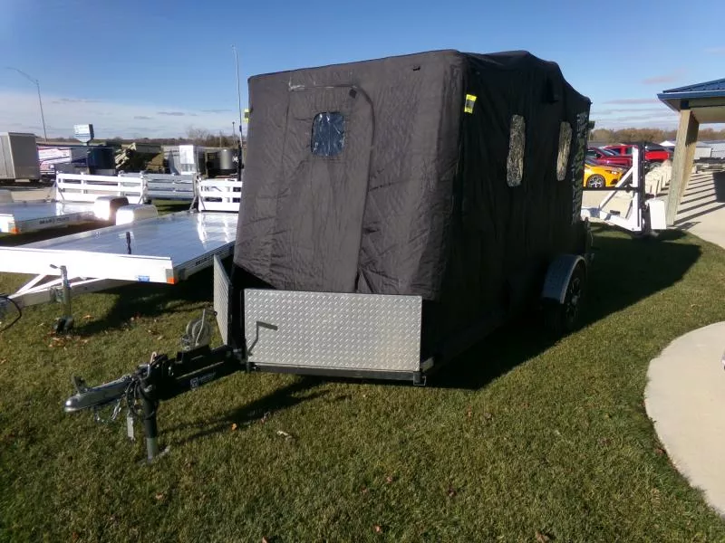 2023 BlackHawk Trailers USED 14 Ft. Ice Fishing Trailer with Canvas Encloser Other Trailer