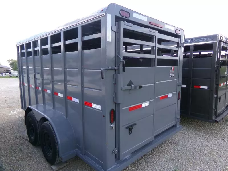 new Stock / Stock Combo Trailers S&S Manufacturing  for sale, in Nashua, IA Thumbnail 4