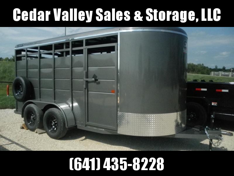 2022 S&S Manufacturing 16' Livestock Trailer 2022 S&S Manufacturing 16' Livestock Trailer