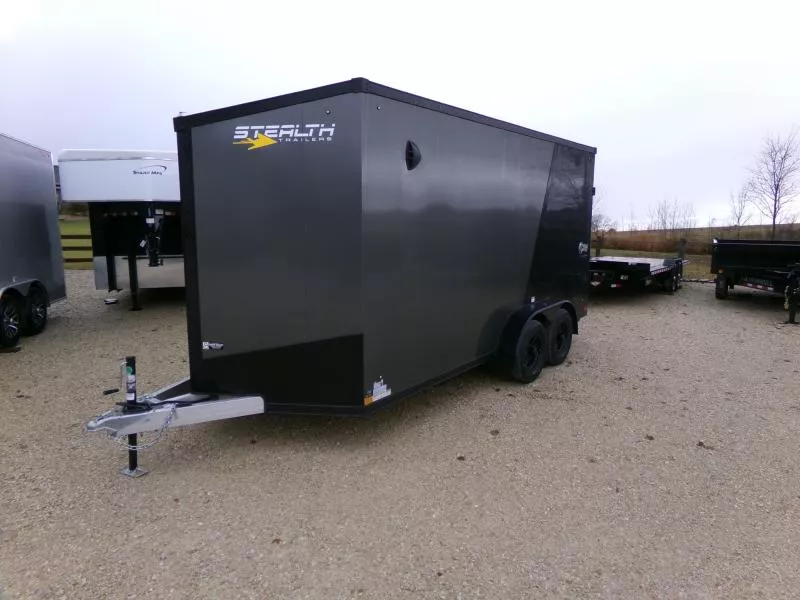 2025 Stealth Trailers 7 x 16 Cobra Enclosed Cargo Trailer 7K ATV Trailer