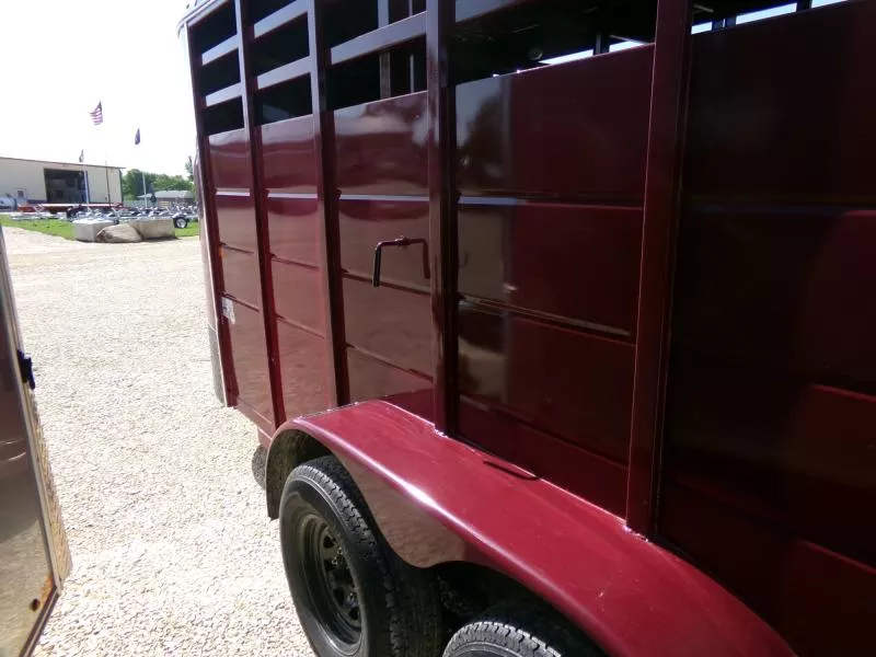 new Stock / Stock Combo Trailers S&S Manufacturing  for sale, in Nashua, IA Thumbnail 8