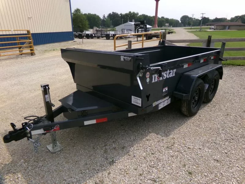 2026 Norstar 60 x 10 DCB Utility Dump with 7,000 lb. GVWR Dump Trailer