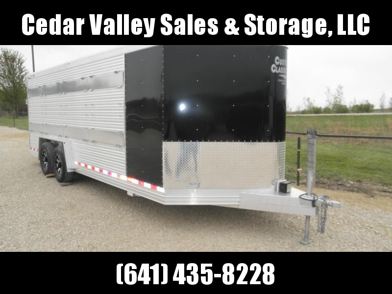 2021 Custom Classic 20ft Show Animal Livestock Trailer 2021 Custom Classic 20ft Show Animal Livestock Trailer