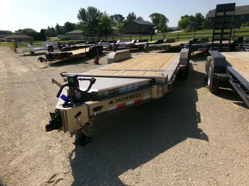 2026 Iron Bull 83 x 20 (16 +4) TWB Tilt Bed with 14K GVWR Flatbed Trailer
