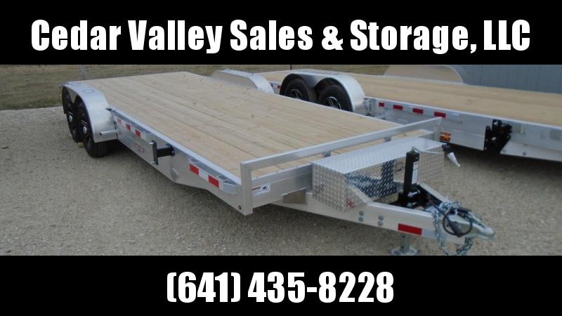2022 H and H Trailer 82x18+2 Aluminum Car Hauler Trailer 10K (H8220HDAD-100) Car / Racing Trailer 2022 H and H Trailer 82x18+2 Aluminum Car Hauler Trailer 10K (H8220HDAD-100) Car / Racing Trailer