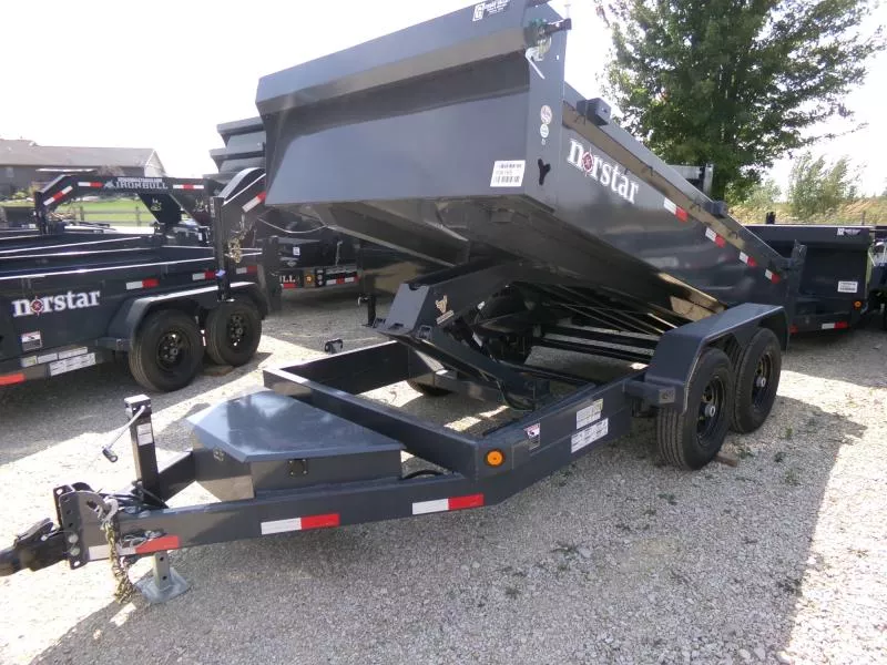 2026 Norstar 72 x 12 DCB Dump Trailer, 9,990 lb. GVWR Dump Trailer