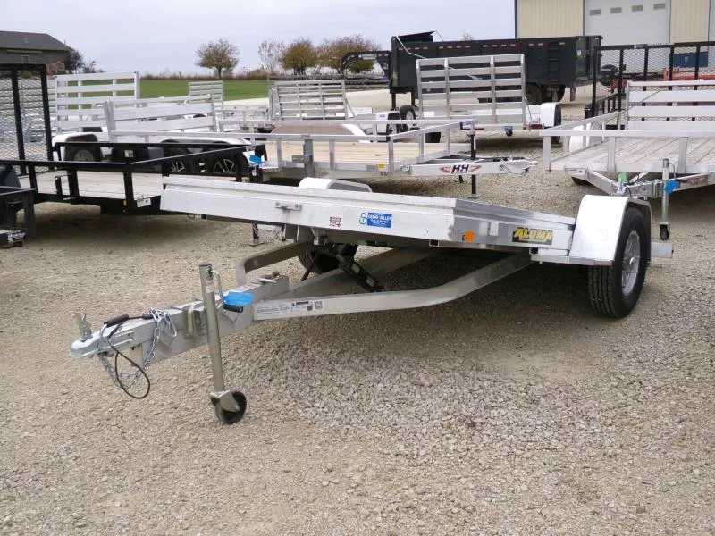 2026 Aluma USED 68 x 10 Tilt Bed-Aluminum Tilt Trailer