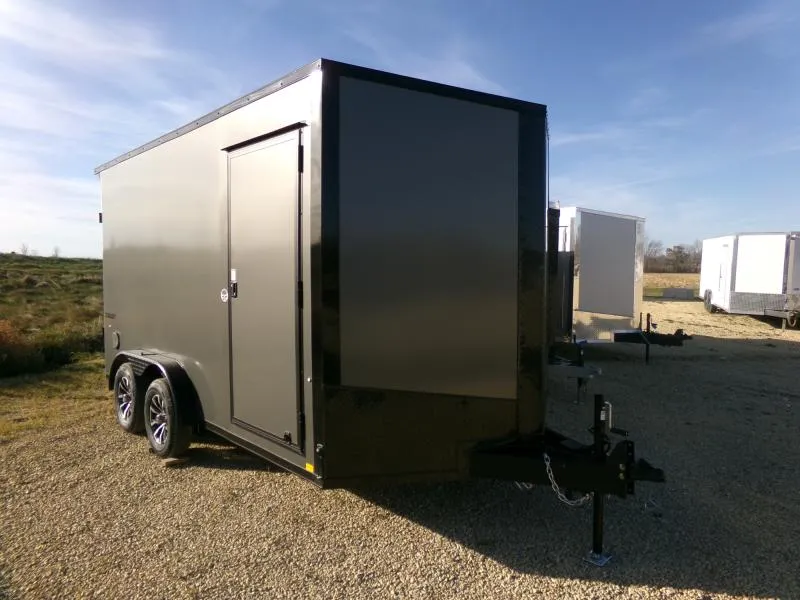 2026 Formula Trailers 7.5 x 14 x 7 Conquest Flat Top with Sloped V-Nose and 7K GVWR Cargo / Enclosed Trailer
