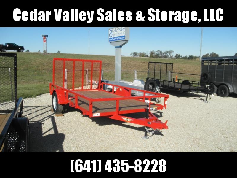 2022 H&H Trailer 82x12 Red Rail Side Utility Trailer 3K Idler (H8212RS-030) Utility Trailer 2022 H&H Trailer 82x12 Red Rail Side Utility Trailer 3K Idler (H8212RS-030) Utility Trailer