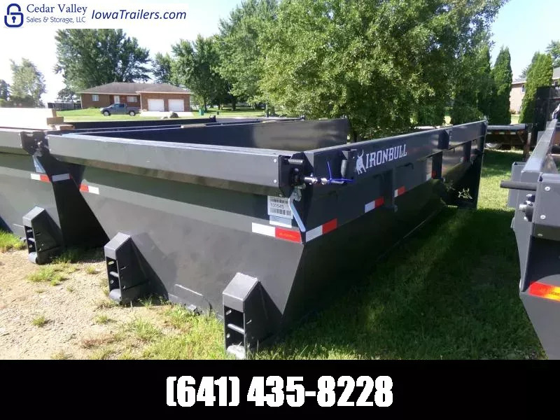 2026 Iron Bull 83 x 16 Roll-Off Bin-Gray Dump Trailer in Nashua, IA ...
