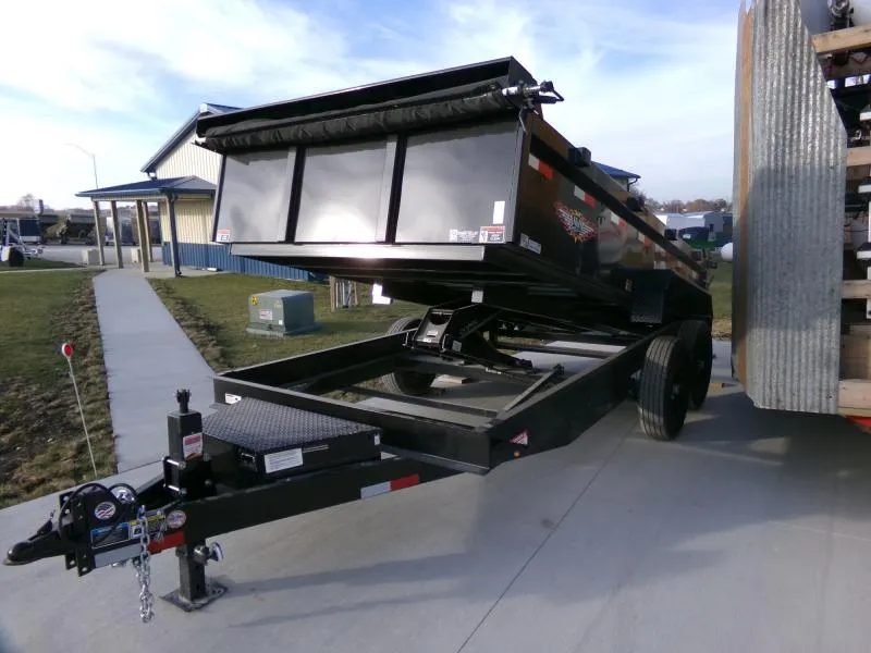 2025 H and H Trailer 83 x 14 Industrial Dump Trailer Dump Trailer
