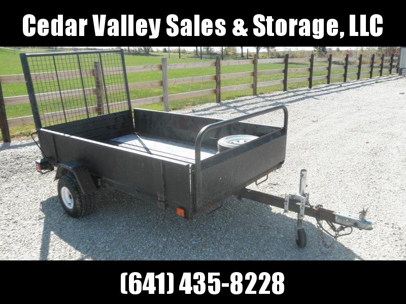 2003 Snowbear 54" x 8' tilt bed utility trailer 2003 Snowbear 54" x 8' tilt bed utility trailer