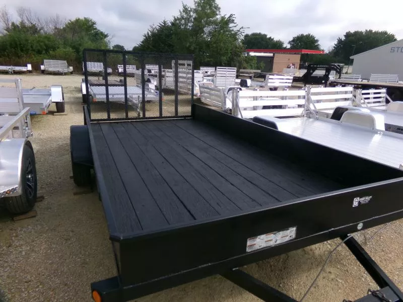 2016 Load Trail USED 82 x 14 Solid Side Utility with 2990 lb. GVWR Utility Trailer