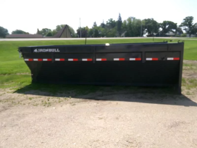 2026 Iron Bull 83 x 16 Roll-Off Bin-Gray Dump Trailer
