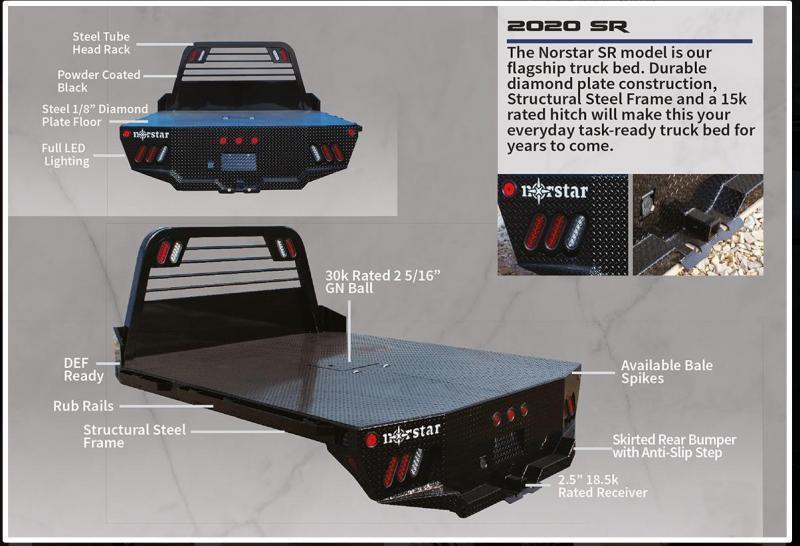 NORSTAR SR 9'4"/84/60 FITS: FORD/RAM 60" Cab&Chassis SRW NORSTAR SR 9'4"/84/60 FITS: FORD/RAM 60" Cab&Chassis SRW