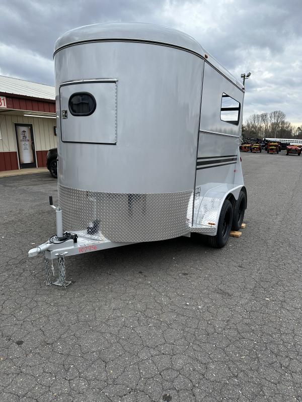 2024 Bee Trailers 2H Wrangler Horse Trailer Lexington VA Flatbed and