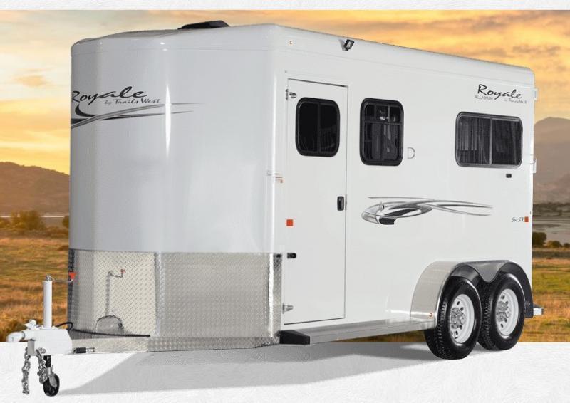 2024 Trails West Manufacturing ROYALE BP PLUS Horse Trailer Lbs