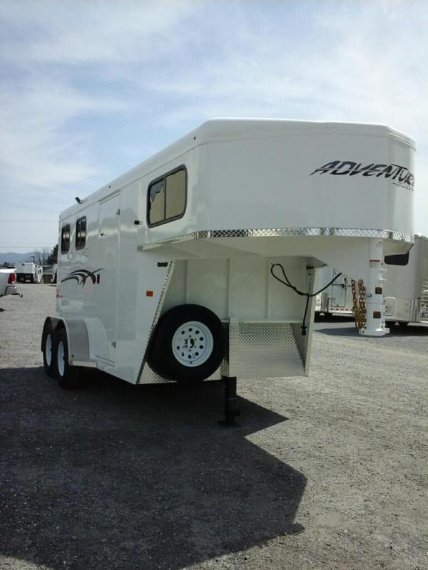 2019 Trails West Manufacturing Adventure MX 2H GN Horse Trailer 2019 Trails West Manufacturing Adventure MX 2H GN Horse Trailer