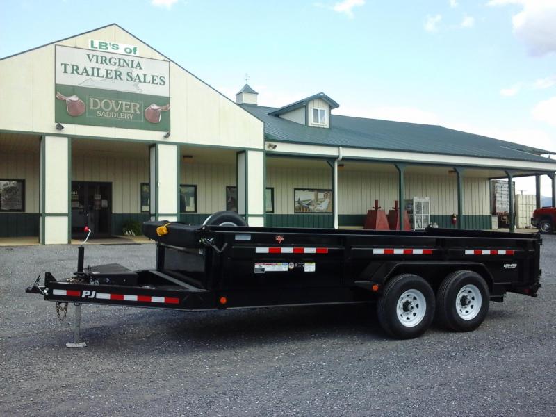 2018 PJ Trailers 83x16 Low Pro Dump Trailer 2018 PJ Trailers 83x16 Low Pro Dump Trailer