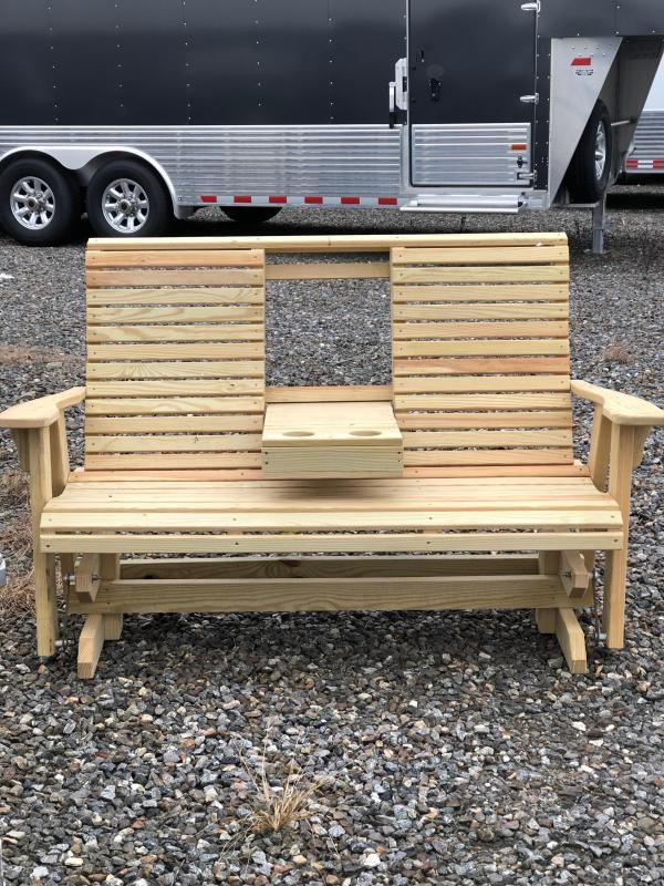 5' Rollback Glider with Cup Holder 5' Rollback Glider with Cup Holder