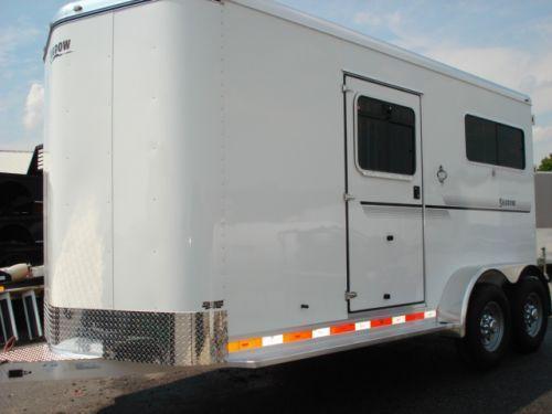 2009 Shadow Trailers 2H Straight w/Dress Horse Trailer 2009 Shadow Trailers 2H Straight w/Dress Horse Trailer