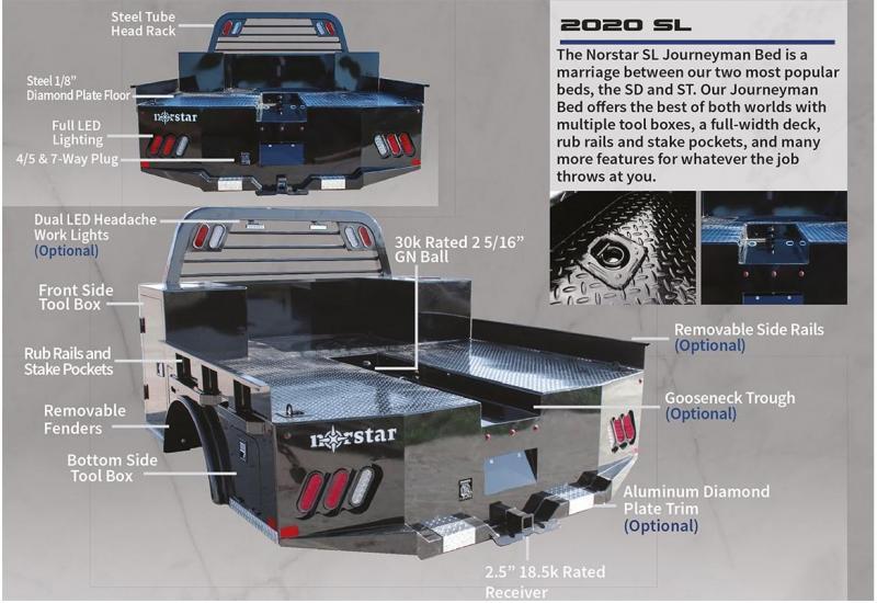 2020 Norstar SL - FITS: FORD/RAM 60"CA CAB&CHASSIS 2020 Norstar SL - FITS: FORD/RAM 60"CA CAB&CHASSIS