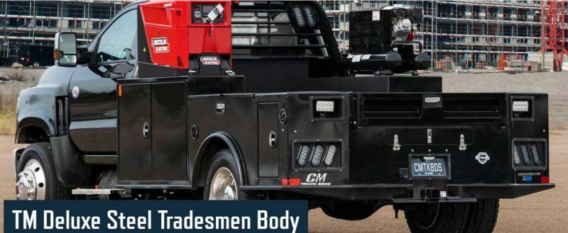 CM TM DLX Truck Bed (FITS CHEVY 4500 84" Cab & Chassis)