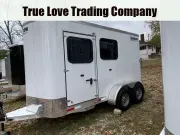 2024 Shadow Trailers 2 H Stablemate w Esc Door and Ramp Horse Trailer