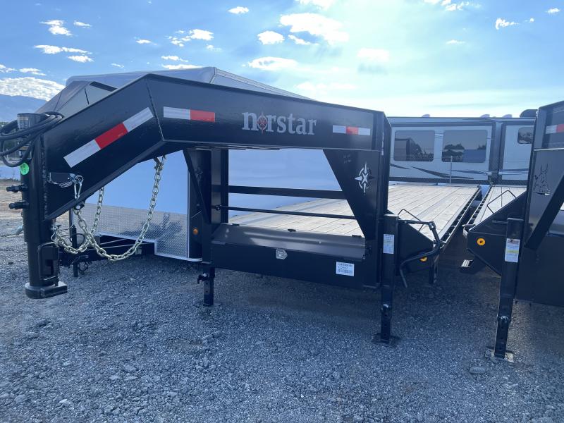 2023 Iron Bull 40' Gooseneck Deckover Trailer Alliance Trailer Corp