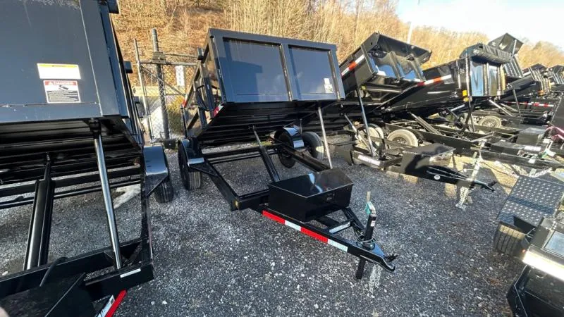 2026 P&T Trailers 5X8 5K w/brakes Dump Trailer
