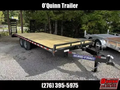 2026 Sure-Trac 102x22 ft 18+4 Bumper/Pintle deckover SD 15K Equipment Trailer