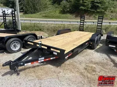 2026 P&T Trailers 82x20 7Ton Equipment Trailer