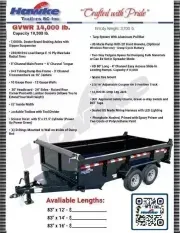 new Dump Trailers Hawke Trailers  for sale, in Coeburn, VA Thumbnail 5