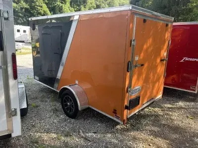 2022 Continental Cargo 6x12 sd ramp 2 tone Cargo / Enclosed Trailer *used*