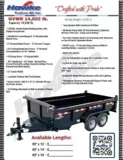 new Dump Trailers Hawke Trailers  for sale, in Coeburn, VA Thumbnail 9