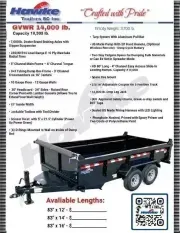 new Dump Trailers Hawke Trailers  for sale, in Coeburn, VA Thumbnail 5