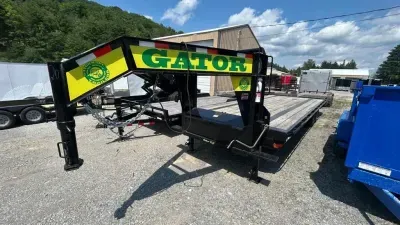 2024 Gatormade Trailers Used 2024 25ft 20+5 8Ton Gooseneck big goliath ramps Equipment Trailer