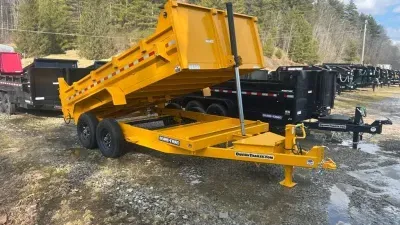 2026 Sure-Trac 82X14 7TON DUMP TELESCOPIC W/TARP AND RAMPS Dump Trailer