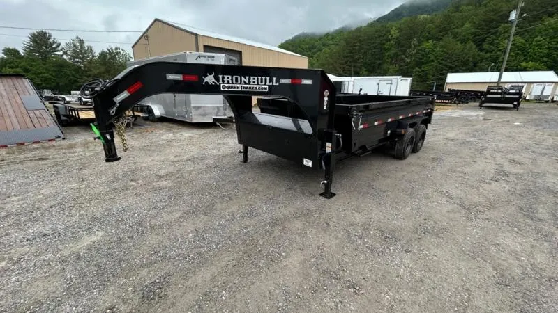 2027 Norstar IRONBULL SERIES 83x16 DTG 8 Ton 8k Axles 17.5" Tires Gooseneck Telescopic Dump Trailer