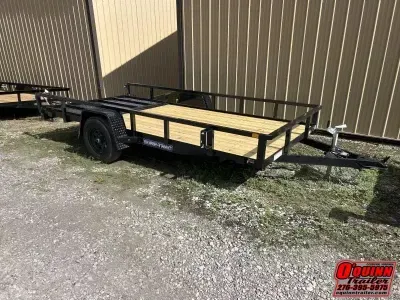 2027 Sure-Trac 82x14 5K w/Brakes Single Axle Tube Top Utility Trailer