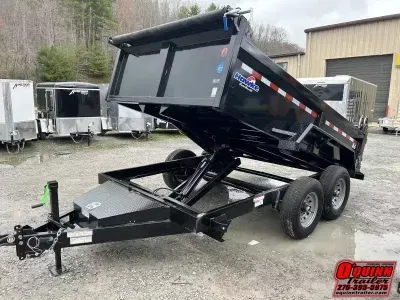 2027 Hawke Trailers 7X12 6TON WITH TARP Dump Trailer